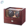 Two Watch Winders for Automatic Watches High End Watch Winder Wooden Quiet Stepping Motor